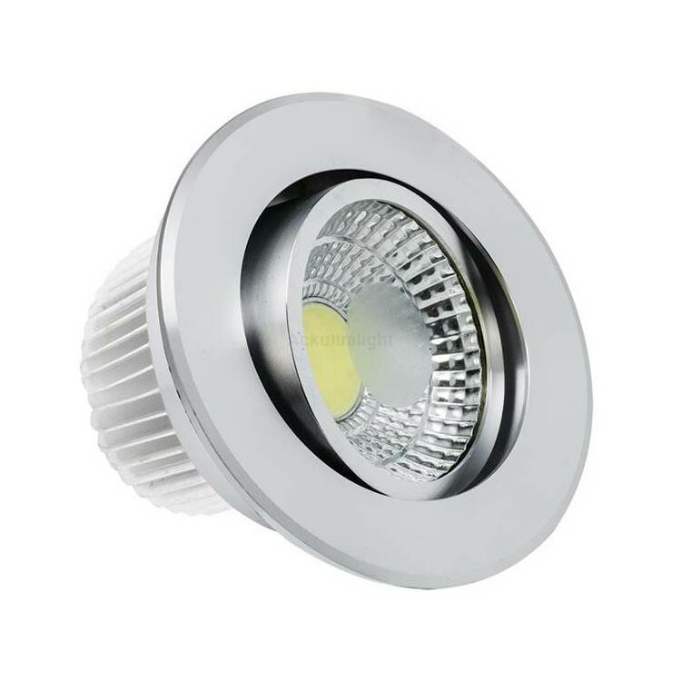 5w Cob Led Spot Armatür 6500k Beyaz Işık resim detay