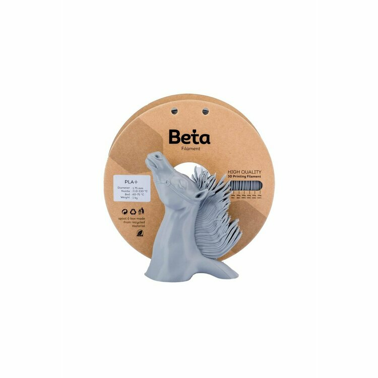 Beta Pla+ Filament Grey resim detay